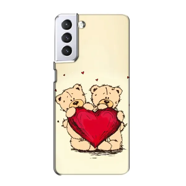 Чохол з принтом «Медвежата» для Samsung Galaxy S21