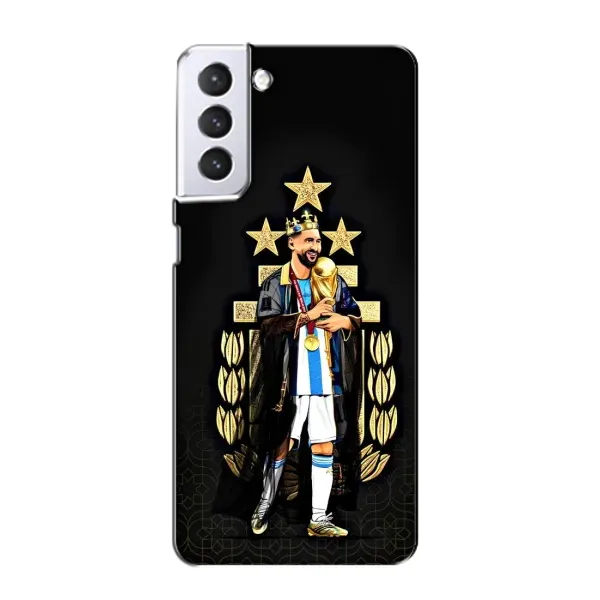 Чехол с принтом «Месси Король» для Samsung Galaxy S21 Чехол с принтом «Месси Король» для Samsung Galaxy S21