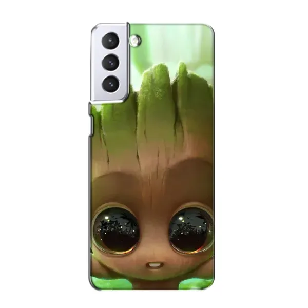 Чохол з принтом «Милий Грут» для Samsung Galaxy S21