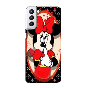Чохол Disney Mouse Samsung Galaxy S21 (PREMIUMPrint) (Мінні Маус ЛВ)