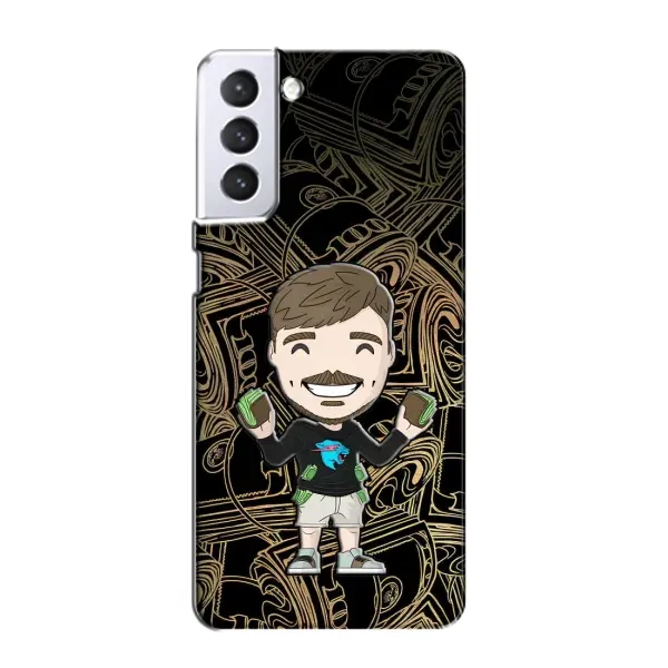Чохол з принтом «Mister Beast» для Samsung Galaxy S21