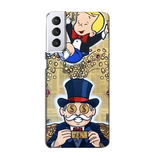 Чехол с принтом «Монополия Мен» для Samsung Galaxy S21