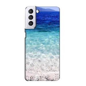 Силіконовий чохол з КАРТИНКАМИ літо для Samsung Galaxy S21 (AlphaPrint) (Море)