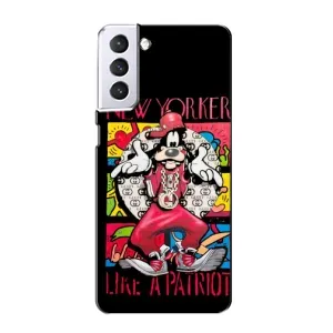 Популярні Чохли з картинками для Samsung Galaxy S21 (Мультяшний Волк)