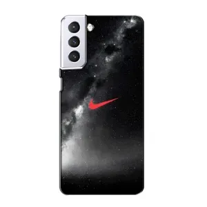Чохол з принтом «Найк червоний» для Samsung Galaxy S21