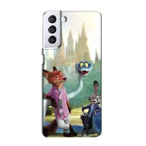 Чохол Зоотрополіс на Samsung Galaxy S21 (Герої мультфільму Зоотрополіс)