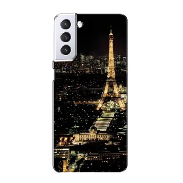 Чехол с принтом «Ночной Париж» для Samsung Galaxy S21