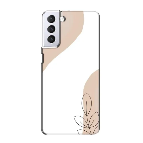 Чехол с принтом «Нюдовая веточка абстракция» для Samsung Galaxy S21