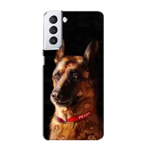 Чохли з картинкою животних Samsung Galaxy S21 (Овчарка)