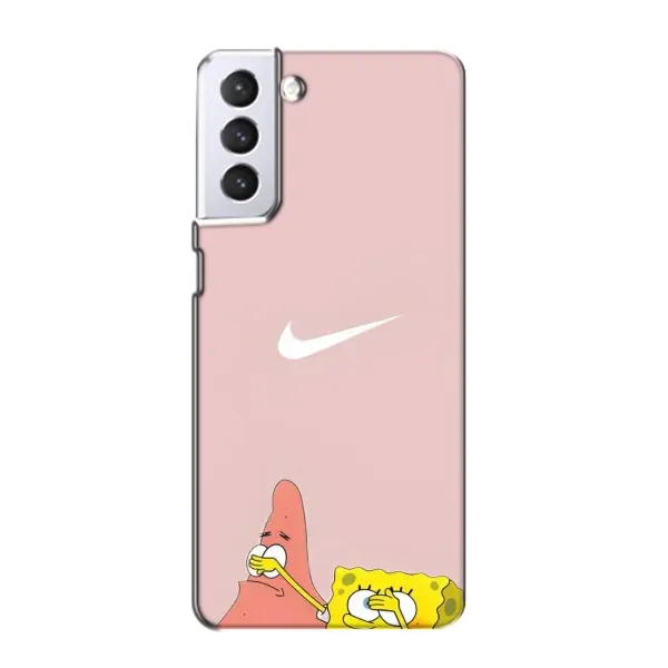 Чехол с принтом «Патрик и Губка» для Samsung Galaxy S21 Чехол с принтом «Патрик и Губка» для Samsung Galaxy S21