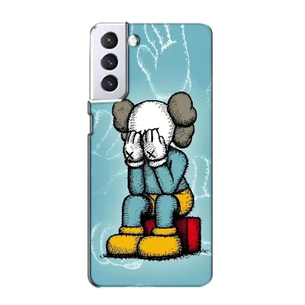 Чехол с принтом «Плач Bearbrick» для Samsung Galaxy S21