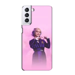 Чохол з дизайном Венздей 2 на Samsung Galaxy S21 (Яскрава Енід Венздей)