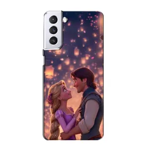 Чохол Рапунцель для Samsung Galaxy S21 (Принцеса та принц)