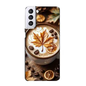 Чохол з принтом «Пряна кава» для Samsung Galaxy S21