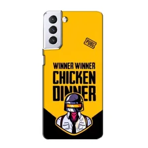 Чеjхол PUBG для Samsung Galaxy S21 (AlphaPrint) (Pubg шолом)