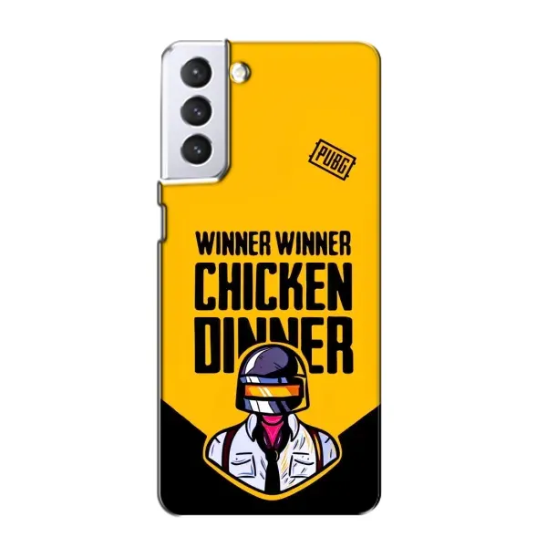 Чохол з принтом «Pubg шолом» для Samsung Galaxy S21