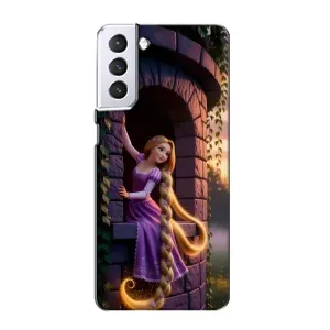 Чохол Рапунцель для Samsung Galaxy S21 (Рапунцель на вежі)