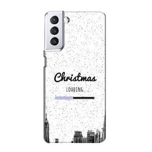 Різдвяні, Святкові Чохли для Samsung Galaxy S21 (Різдво завантажується)