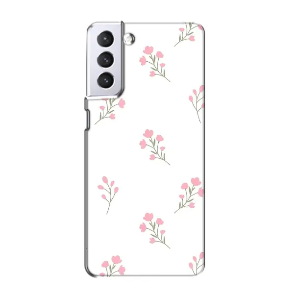 Чехол с принтом «Розовые цветы» для Samsung Galaxy S21