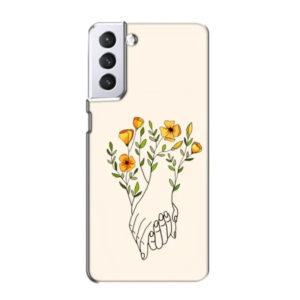Чохол з принтом «Руки любві» для Samsung Galaxy S21