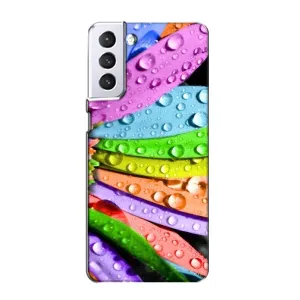 Чехлы (ART) Цветы на Samsung Galaxy S21 (VPrint) (Семицветик)