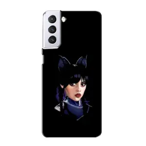 Чохли Венсдей на Samsung Galaxy S21 Уенсдей (AlphaPrint) (серйозна Венздей)