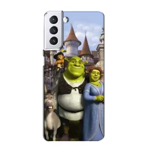 Чохол з мультфільмом Шрек на Samsung Galaxy S21 (Казкові герої Шрека)