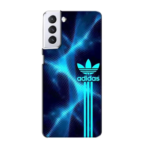 Чохол з принтом «Синій Адідас» для Samsung Galaxy S21