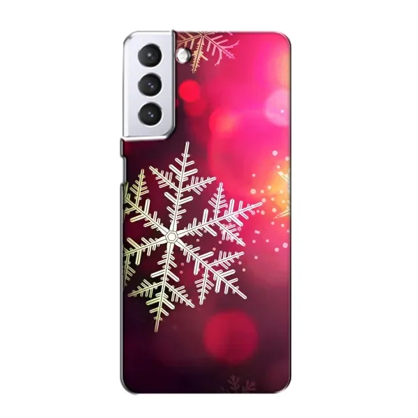 Чохол з принтом «Сніжинка» для Samsung Galaxy S21