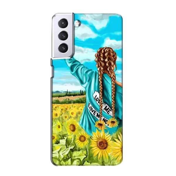 Чехол с принтом «Украиночка» для Samsung Galaxy S21 Чехол с принтом «Украиночка» для Samsung Galaxy S21