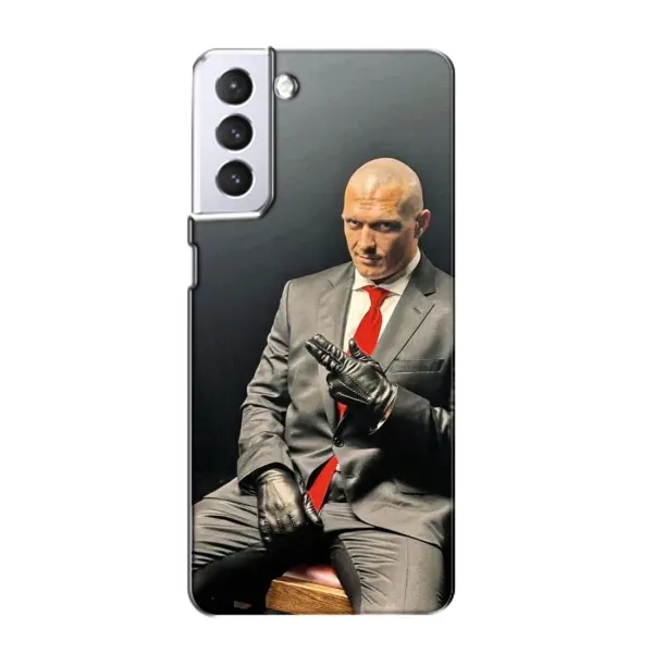 Чохол з принтом «Усик Hitman» для Samsung Galaxy S21