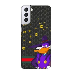 Бренднові Чохли для Samsung Galaxy S21 - (PREMIUMPrint) (Утка Гуччі)