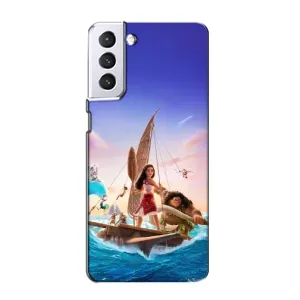 Чохол з мультфільмом Ваяна Samsung Galaxy S21 (Команда Ваяна Мауї)