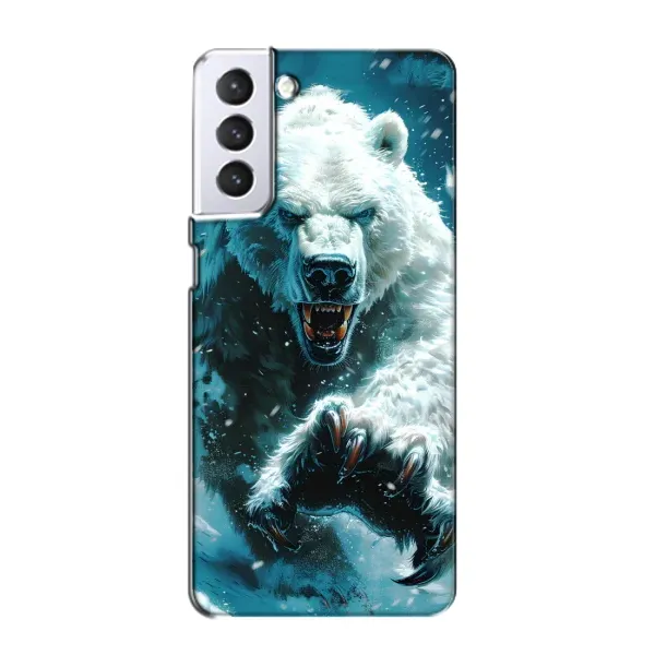 Чохол з принтом «Полярний ведмідь» для Samsung Galaxy S21