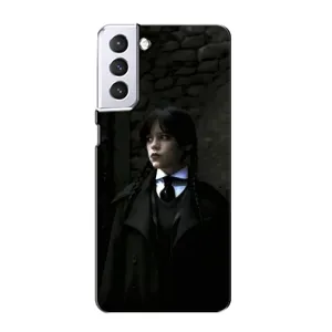 Чохол з дизайном Венздей 2 на Samsung Galaxy S21 (Темний стиль Венздей)