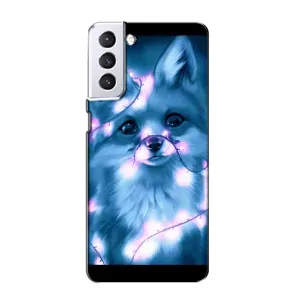Чохли з картинкою Лисичка для Samsung Galaxy S21 (VPrint) (Яскрава лисичка)