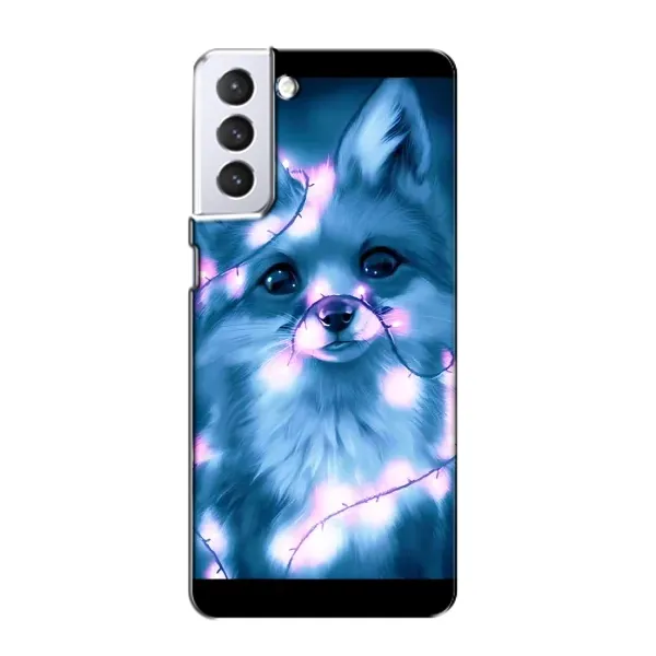 Чохол з принтом «Яскрава лисичка» для Samsung Galaxy S21