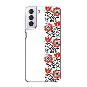 Чохол для Патріота України Samsung Galaxy S21 - (AlphaPrint) (Яскрава вишиванка)