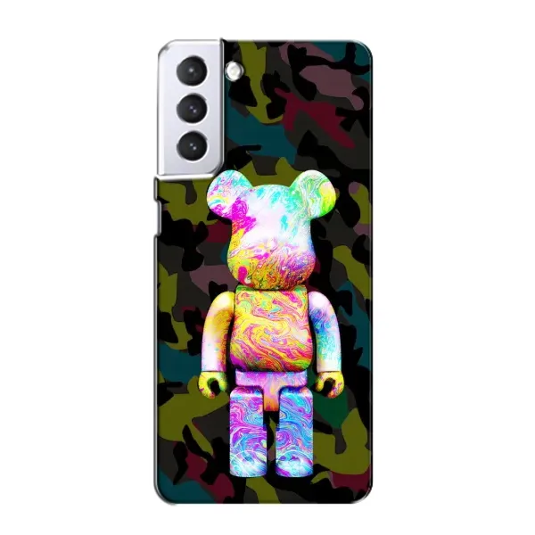 Чехол с принтом «Яркий Bearbrick» для Samsung Galaxy S21