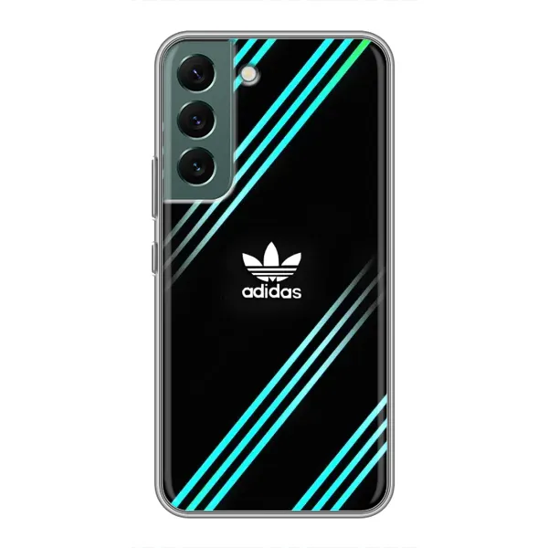 Чехол с принтом «Адидас с полосами» для Samsung Galaxy S22 Plus