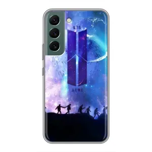 Чехлы BTS для Samsung Galaxy S22 Plus (AlphaPrint) (Army BTS)