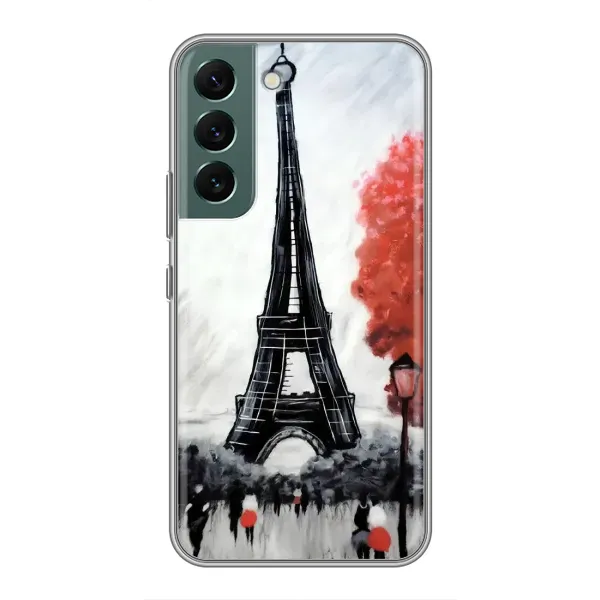 Чохол з принтом «Вежа в Парижі» для Samsung Galaxy S22 Plus Чохол з принтом «Вежа в Парижі» для Samsung Galaxy S22 Plus