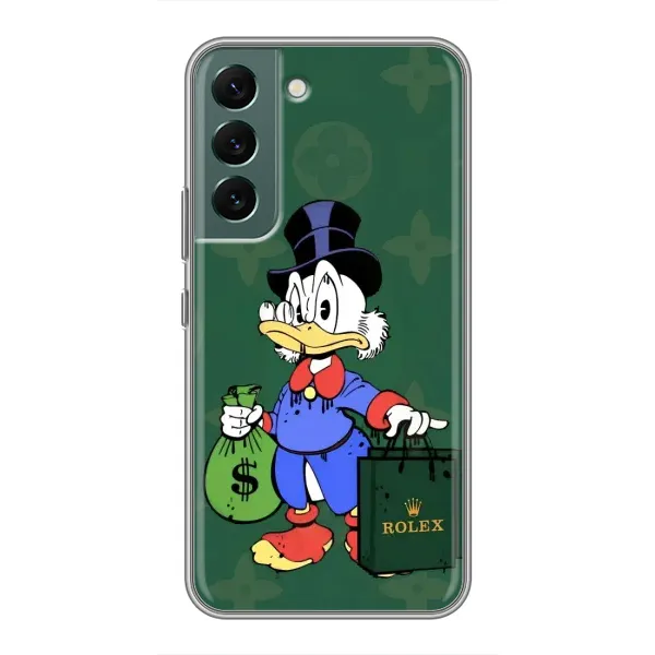 Чехол с принтом «Богатая Утка» для Samsung Galaxy S22 Plus