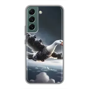 Чохол з мемом Тралалело тралала на Samsung Galaxy S22 Plus (Бомбардіні гусіні)