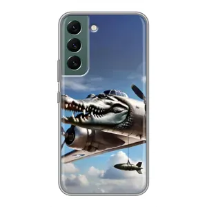 Чохол з мемом Тралалело тралала на Samsung Galaxy S22 Plus (Бомбардіро крокоділо)
