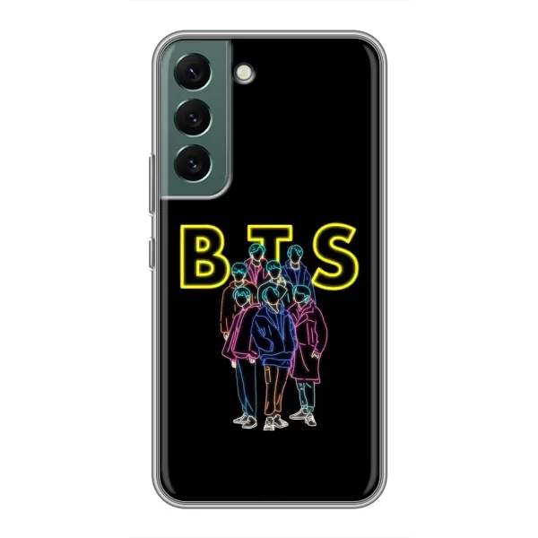 Чехол с принтом «BTS стайл» для Samsung Galaxy S22 Plus Чехол с принтом «BTS стайл» для Samsung Galaxy S22 Plus