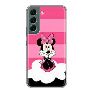 Эксклюзивный чехол для Samsung Galaxy S22 Plus (AlphaPrint - Мультяшные) (Девочка Maus)