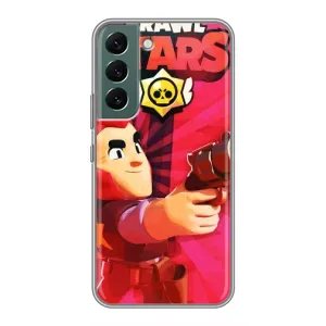 Чехол для Samsung Galaxy S22 Plus Бравл Старс (VPrint) (Дуэлянт Кольт)