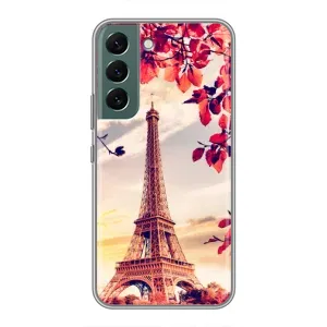 Чехол Эйфелева Башня для Samsung Galaxy S22 Plus - (AlphaPrint) (Эйфелева Башня)