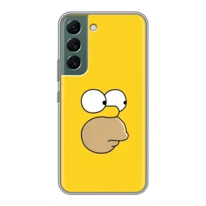 Чехол с Симпсонами для Samsung Galaxy S22 Plus (VPrint) (Гомер)